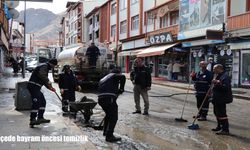 Oltu’da bayram hazırlığı: İlçe genelinde temizlik başlatıldı