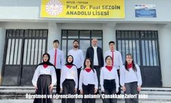 Tatvan’da öğretmen ve öğrencilerden çanakkale klipi