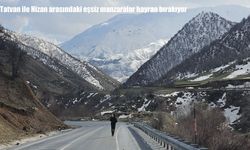 Bitlis’te eşsiz manzara: Tatvan ile Hizan arası büyülüyor