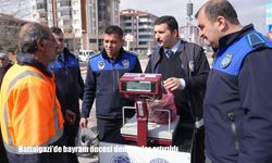 Battalgazi Belediyesi’nden bayram öncesi sıkı kontrol