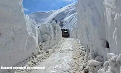 Hakkâri’de çığ alarmı: Aktoprak yolu ulaşıma açıldı