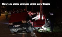Malatya'da zincirleme kaza: 1 ölü