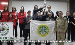 Tunceli’de rafting heyecanı: Milli takım seçmeleri yapıldı