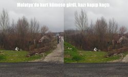 Elazığ’da otomobil dereye uçtu: 3 yaralı