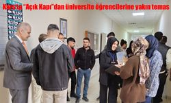 Açık Kapı Ekipleri Kafkas Üniversitesi’nde Öğrencilerle Bir Araya Geldi