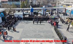 Tunceli’de 30 yıl sonra aynı noktada 18 Mart töreni