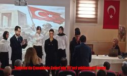 Tekman’da 18 Mart coşkusu: Şehitler anıldı, ödüller verildi