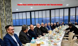 Başkan Geçit, Meclis Üyeleriyle ‘Vefa’ İftarında Buluştu