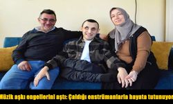 Engel tanımadı, müzikle hayata tutundu