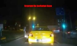 Erzurum’da Gece Yarısı Korkutan Kaza