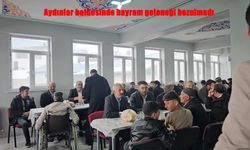 Aydınlar’da Bayram Geleneği Sarsılmadı: Yüzlerce Kişi Aynı Sofrada Buluştu