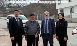 Erzincan Emniyetinden şehit ve gazi ailelerine bayram ziyareti