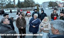 Kars’a yerli ve yabancı turistlerden yoğun ilgi