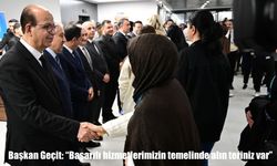 Başkan Geçit: "Başarılı hizmetlerimizin temelinde alın teriniz var"