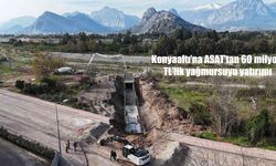 Konyaaltı’na dev yatırım: ASAT’tan 60 Milyon TL’lik yağmursuyu projesi