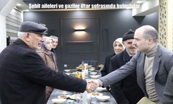 Erzurum’da şehit aileleri ve gaziler iftar sofrasında bir araya geldi