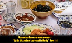 Ramazan Sonrası Beslenmede Kritik Uyarı: “Birden Yüklenmeyin”