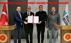 Başkan Geçit, "6'ncı taziye evimizi Topsöğüt'te hizmete sunacağız"