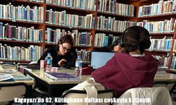 Kütüphane Haftası’nda öğrencilere ödül: Karayazı’da renkli program