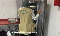 Erzurum’da gıda denetimleri: 321 işletme kontrolden geçti