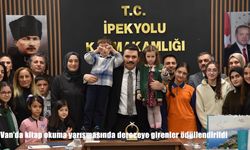 Van’da “Kitap Van” projesi kapsamında ödül töreni