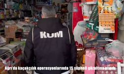 Ağrı’da polis ekiplerinden büyük operasyon: Kaçak ürün ve silahlar ele geçirildi