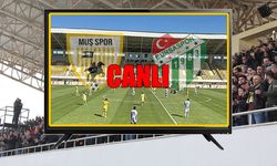 Muşspor-Bursaspor karşılaşması CANLI