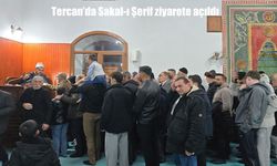Tercan’da Sakal-ı Şerif ziyareti: Yüzlerce kişi camiye akın etti