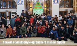Erzincan’da teravih buluşmalarıyla öğrencilere manevi eğitim