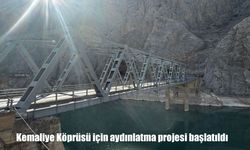 Kemaliye’nin simgesi Şırzi Köprüsü aydınlatılacak