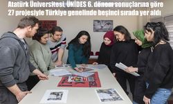 Atatürk Üniversitesi’nden ÜNİDES başarısı: 27 proje ile ilk 5’te