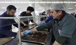 Fırat Üniversitesi’nde “Bir İftar da Siz Verin” kampanyası sürüyor