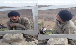 Dağda hava durumu sundu: Çobanın görüntüleri ilgi çekti