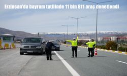 Bayram tatilinde Erzincan’da sıkı trafik denetimi
