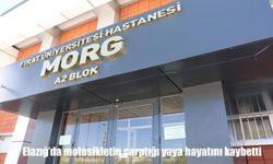 Elazığ’da feci kaza: Motosikletin çarptığı kadın hayatını kaybetti