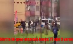 Siirt’te Sokak Ortasında Dehşet: Kavgada 1’i Ağır 3 Yaralı