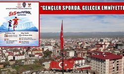 Muş’ta “Gençler Sporda, Gelecek Emniyette” futbol turnuvası düzenleniyor