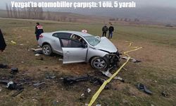 Yozgat’ta iki otomobil kafa kafaya çarpıştı: 1 ölü, 5 yaralı