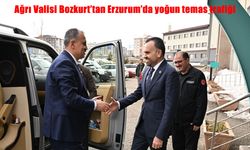 Vali Bozkurt’tan Erzurum’da yoğun ziyaret trafiği: Yatırımlar ve projeler masada