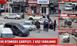 Muş’ta iki otomobil çarpıştı: 2 yaralı