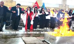 Şenkaya’da nevruz coşkusu: Türk dünyası ve toplulukları haftası kutlandı