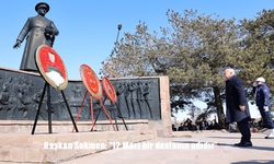 Başkan Sekmen; "12 Mart bir destanın adıdır"