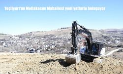 Yeşilyurt'un Mollakasım Mahallesi yeni yollarla buluşuyor
