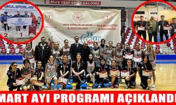 Muş’ta okul sporlarında mart takvimi belli oldu