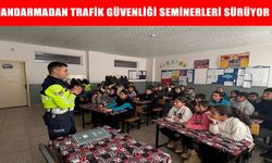 Jandarma Varto'da öğrencilere trafik bilinci aşılıyor