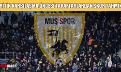 Muş’ta şampiyonluk ateşi: Kritik Bursaspor maçı öncesi nefesler tutuldu