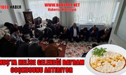 Muş’ta asırlık "Helise" geleneği: Altınova’da bayram sofraları kuruldu