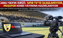 Muşspor-Kahramanmaraş İstiklalspor maçı öncesi yayın krizi