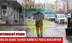 Meteoroloji’den Muş için kuvvetli kar ve yağmur uyarısı!