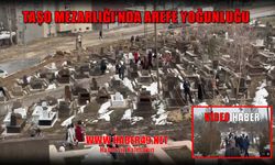 Muş’ta arefe günü mezarlıklar ziyaretçi akınına uğradı